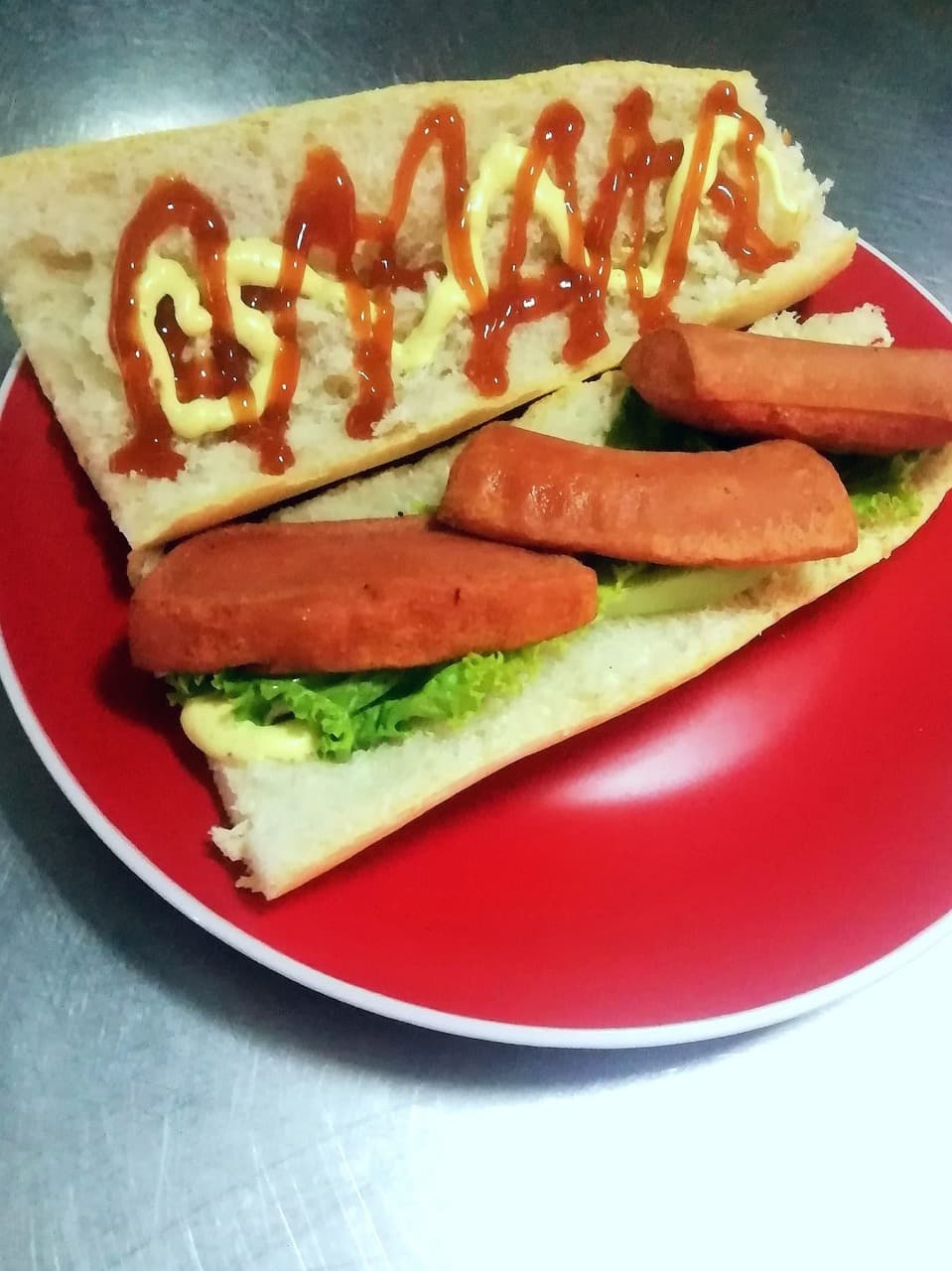 Sandwich de salchichón
