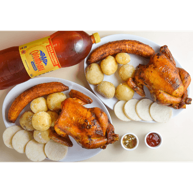 Combo Dos pollos Asados