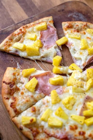 Pizza Hawaiana Chica