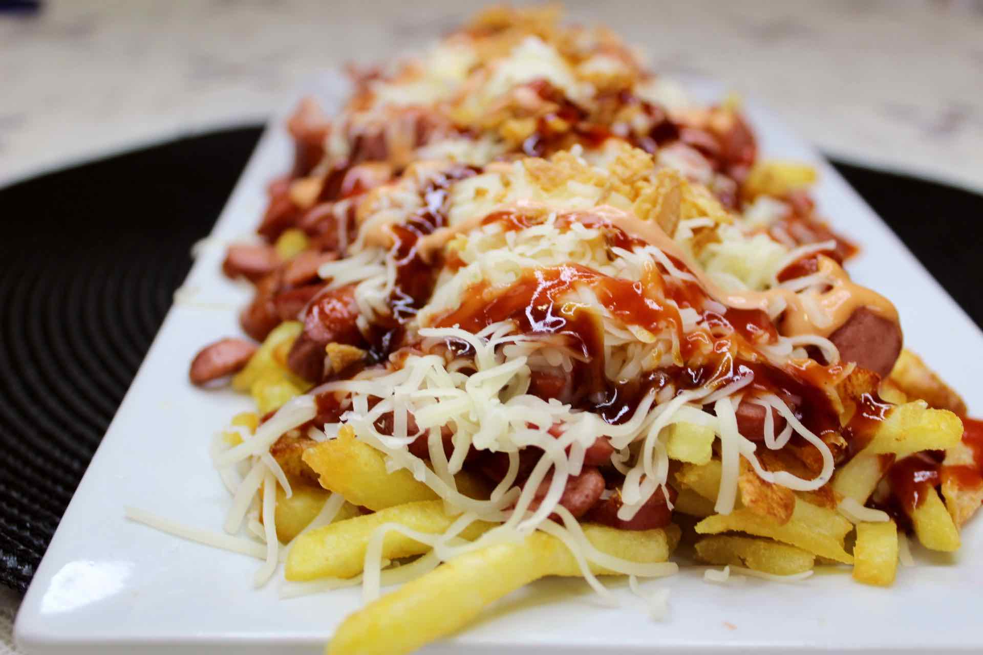 Salchipapa Especial