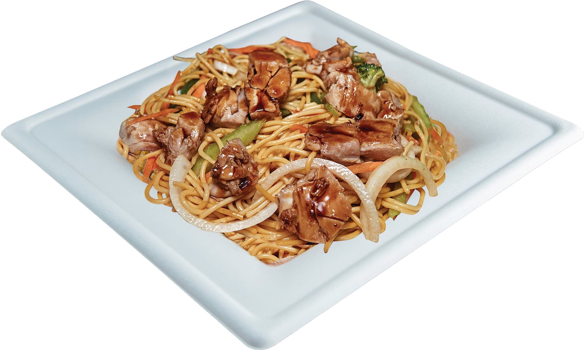 Tallarín con Pollo