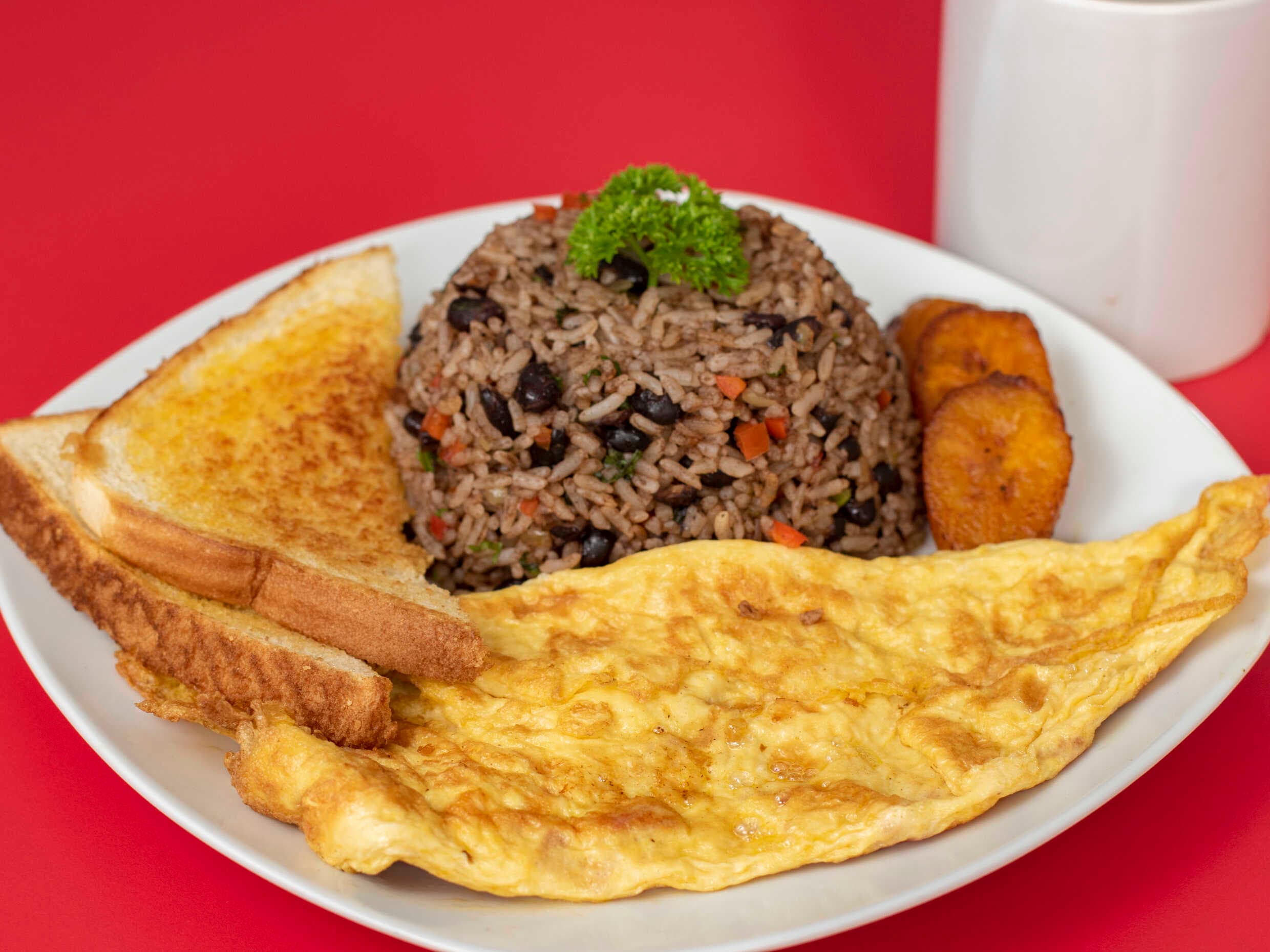 Pinto con Omelette