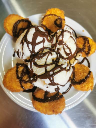 Tempura de Manzana