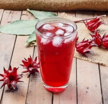Vaso de Agua de Jamaica