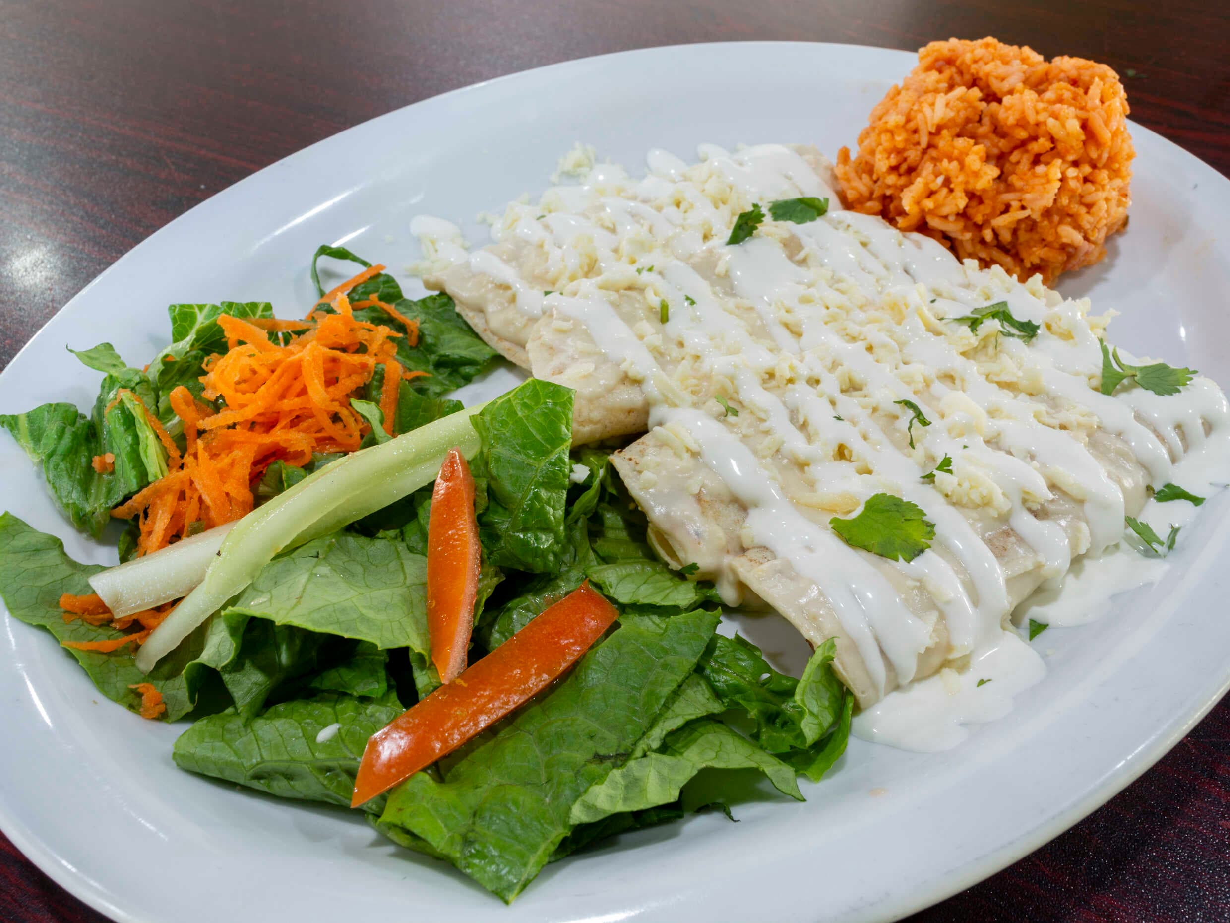 Enchiladas Aztecas (Suero de habanero)