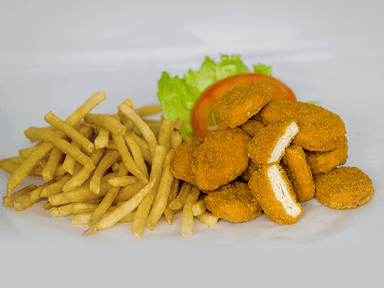 Nuggets con Verdura y Papas