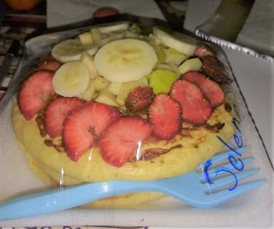 Hotcakes con Fruta