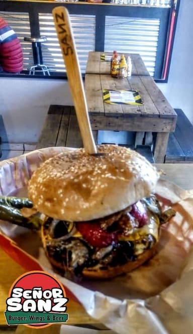 Burger de la Casa con Papas