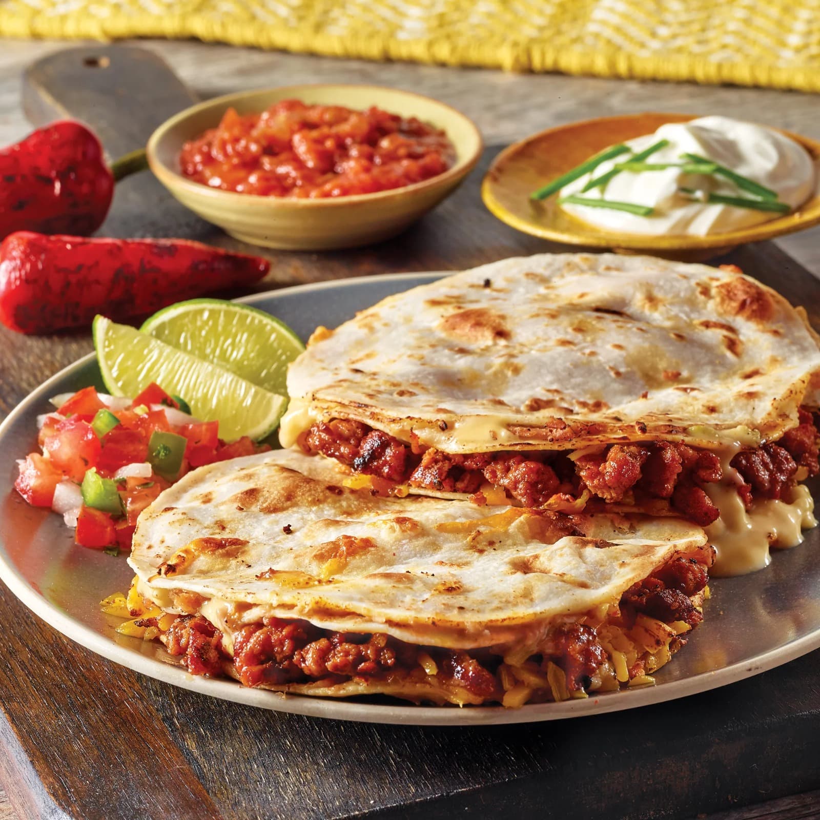 Quesadilla de Pastor 1 Pieza