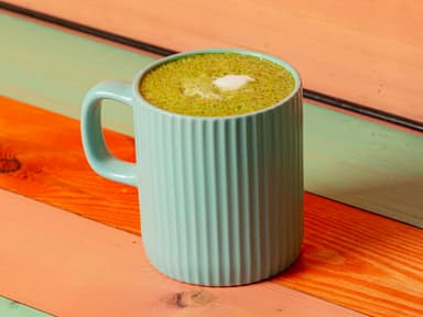 Matcha caliente