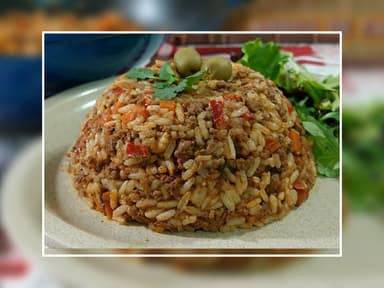 Arroz con Carne Frita
