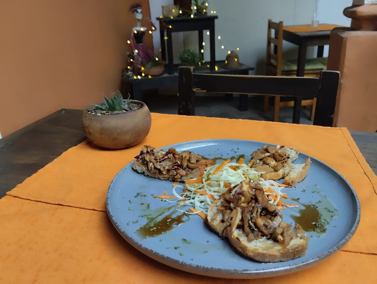 Setas al Ajillo Vegano