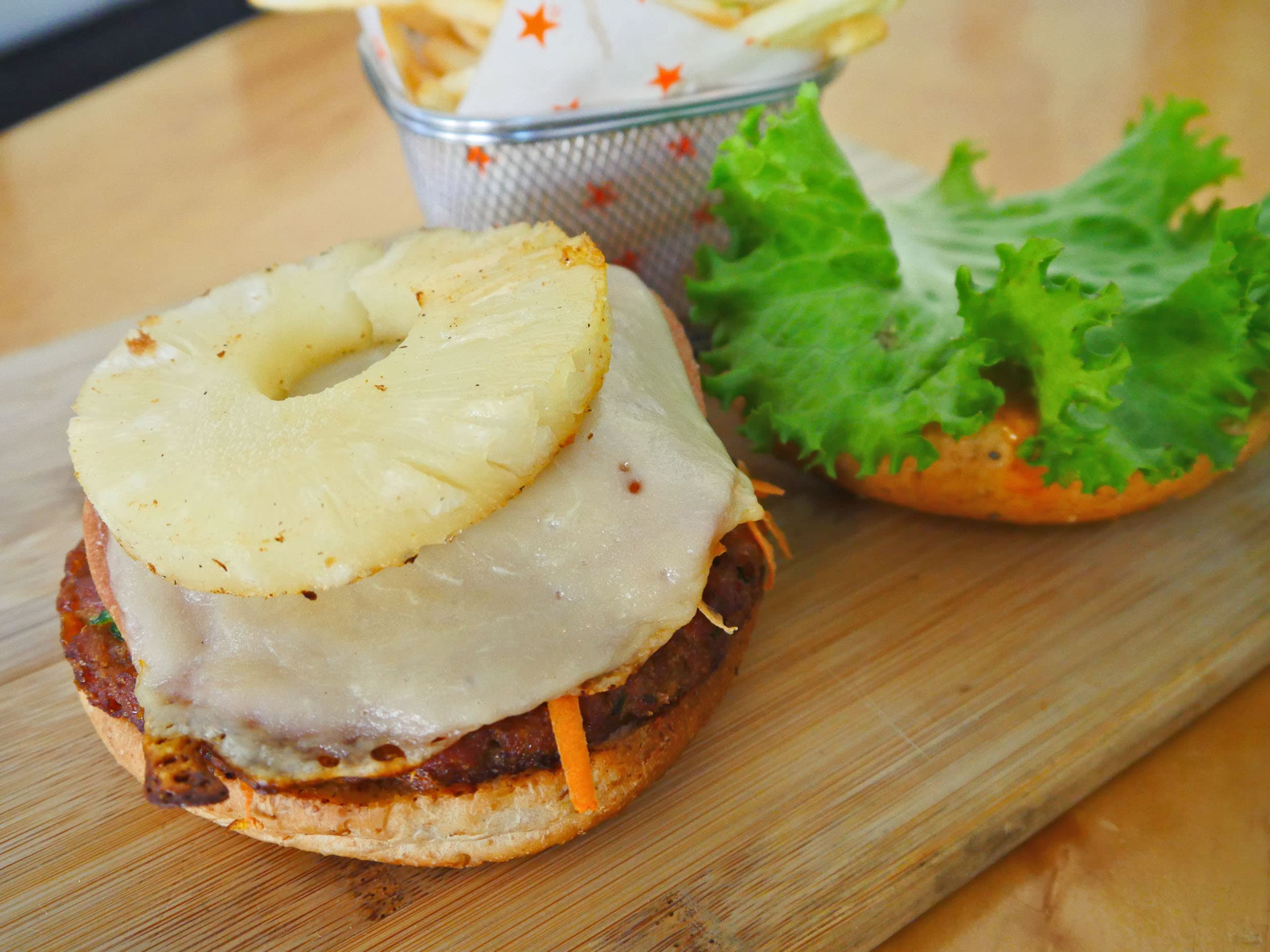 Hamburguesa Hawaiana