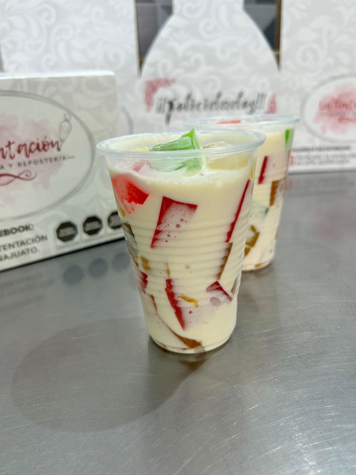 Gelatina con Crema