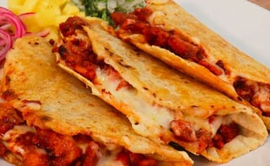 Taco de Pastor con Queso