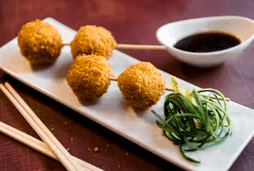 Kushiages de Queso