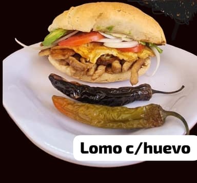 Torta Lomo con Huevo