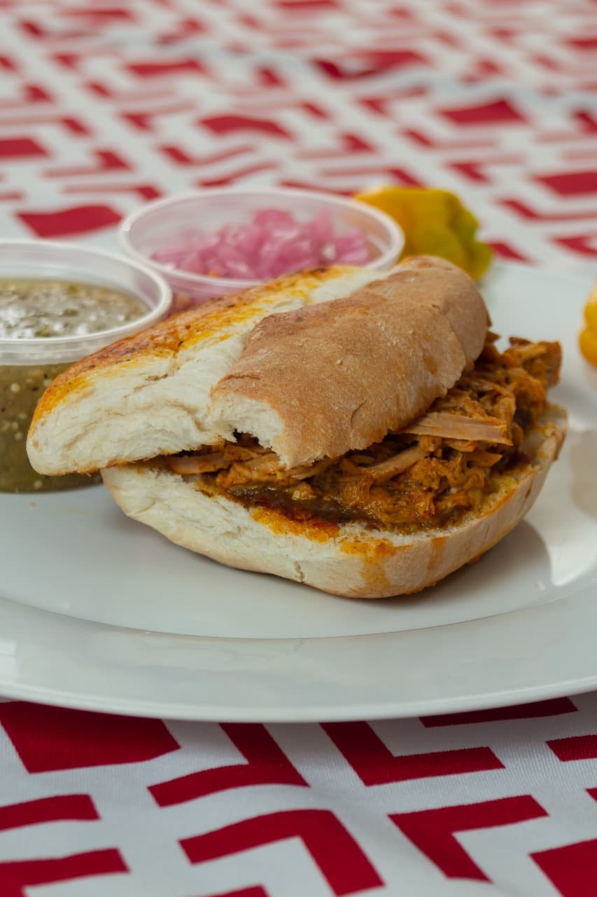 Torta Cochinita Pibil