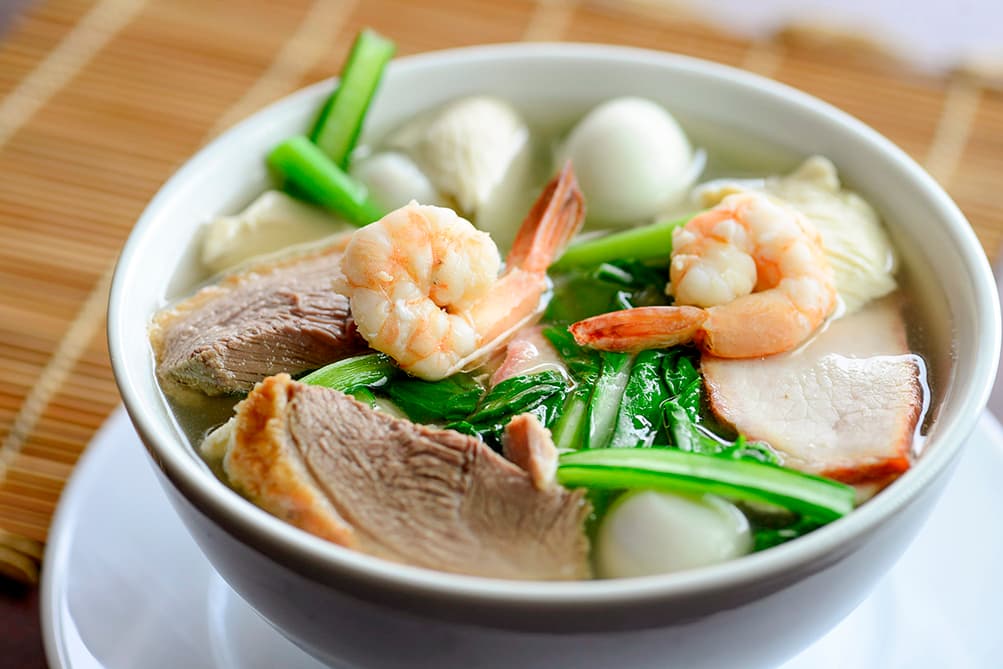Sopa Wantán Especial