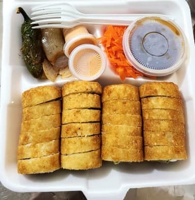 2 ROLLOS CON 2 INGREDIENTES C/U.