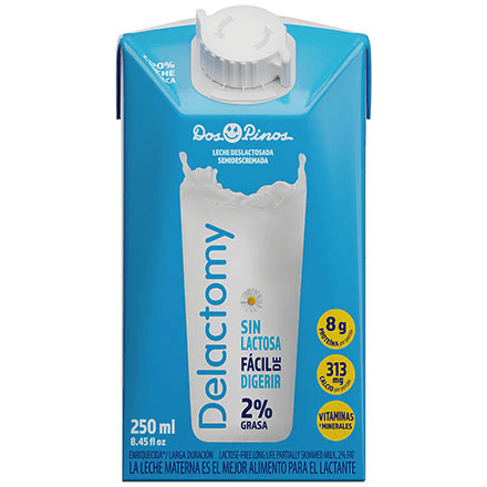 Leche Delactomy Dos Pinos Tetra Pack 250 ml