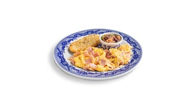 Huevos Revueltos con Tocino (2 pzas)