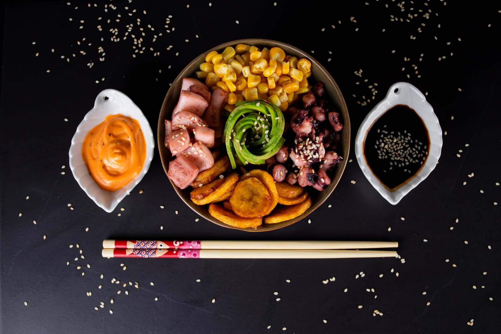 Poke Pulpo Salteado