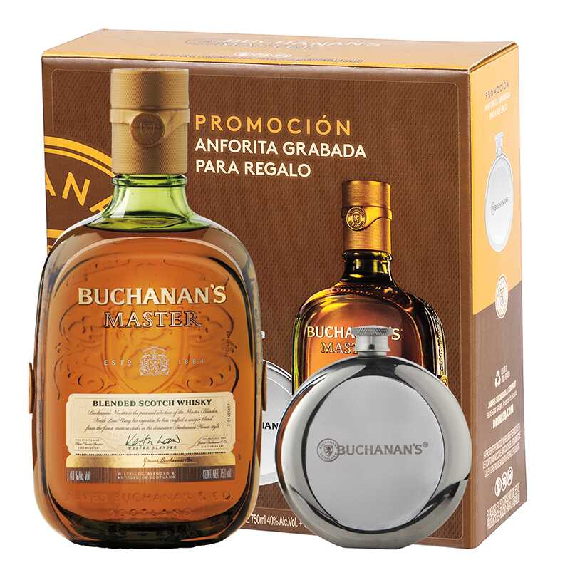 Whisky Buchanans Master .750 C/Anfora