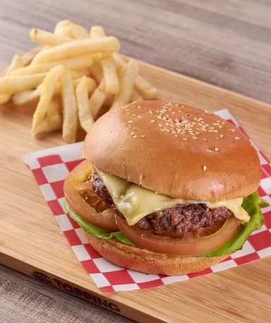 Hamburguesa Tricolor Sencilla