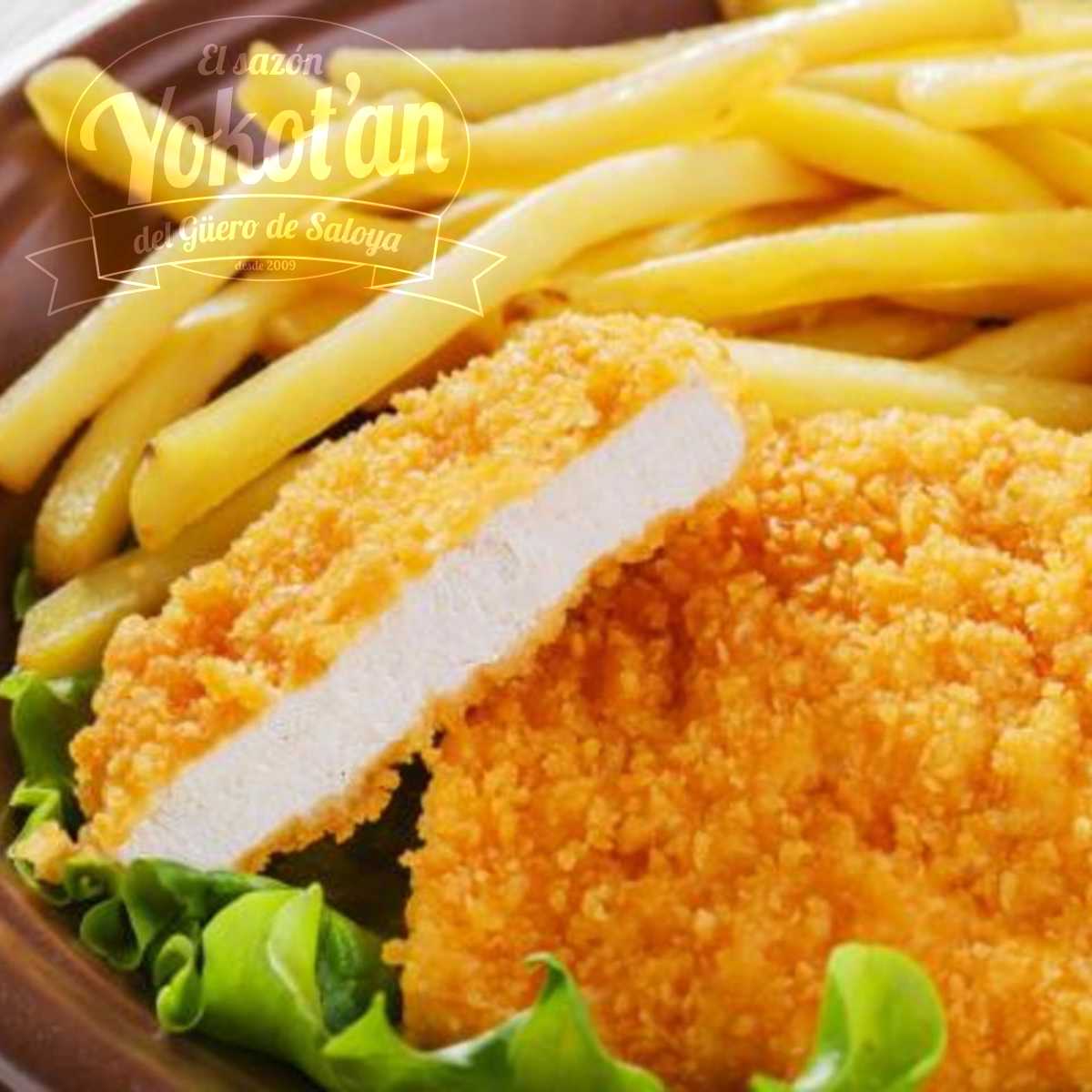 Milanesa de Pollo Empanizada
