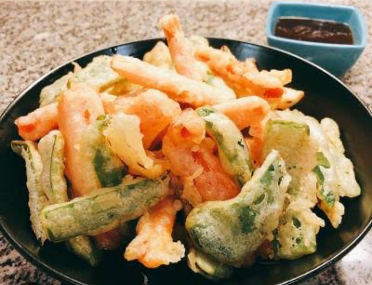 Verduras Tempura Vegetariano