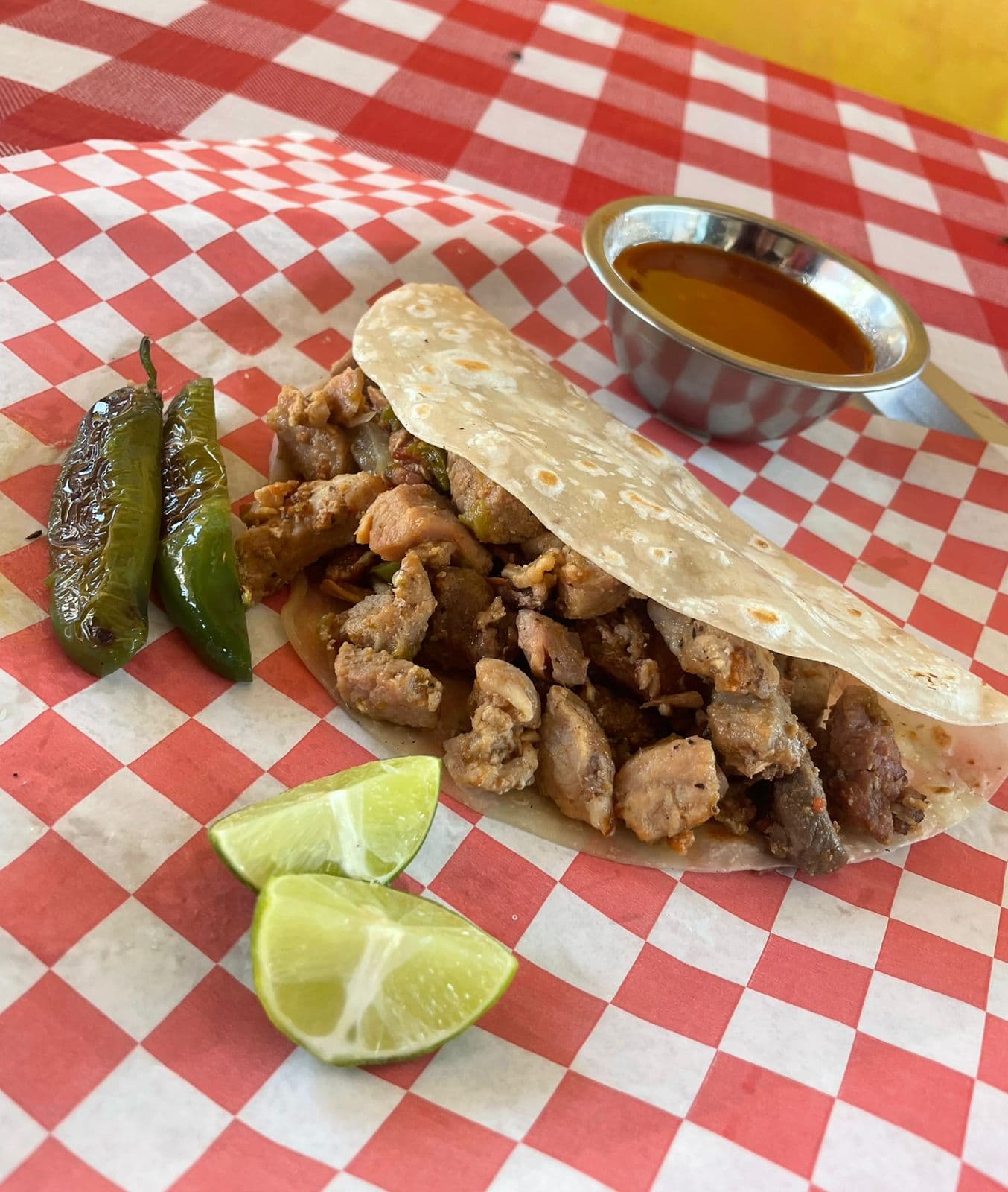 Taco de Alambre