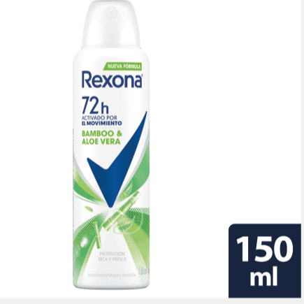 Desodorante Mujer Rexona Bamboo Lata 150 ml 2450