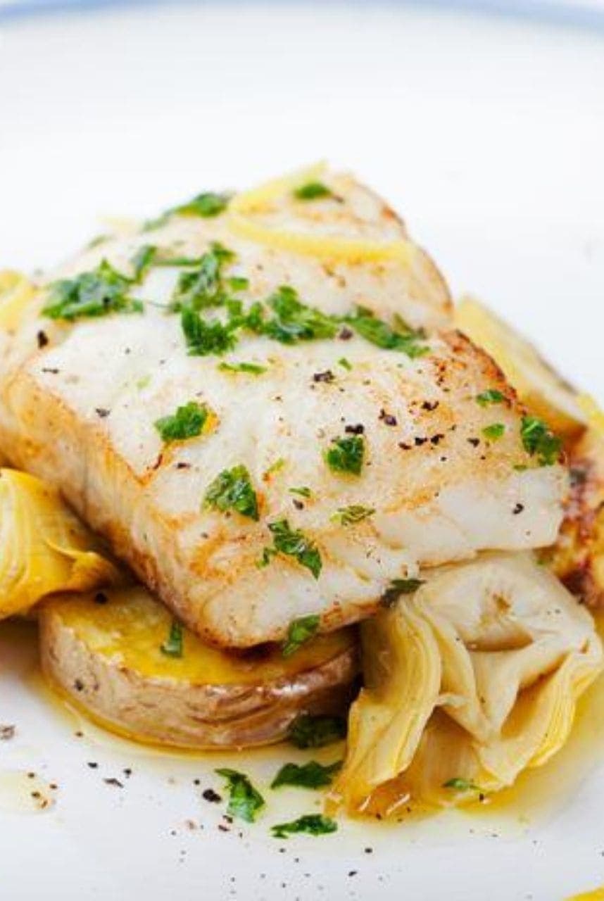 Filete de pescado al Vapor- 2pzas