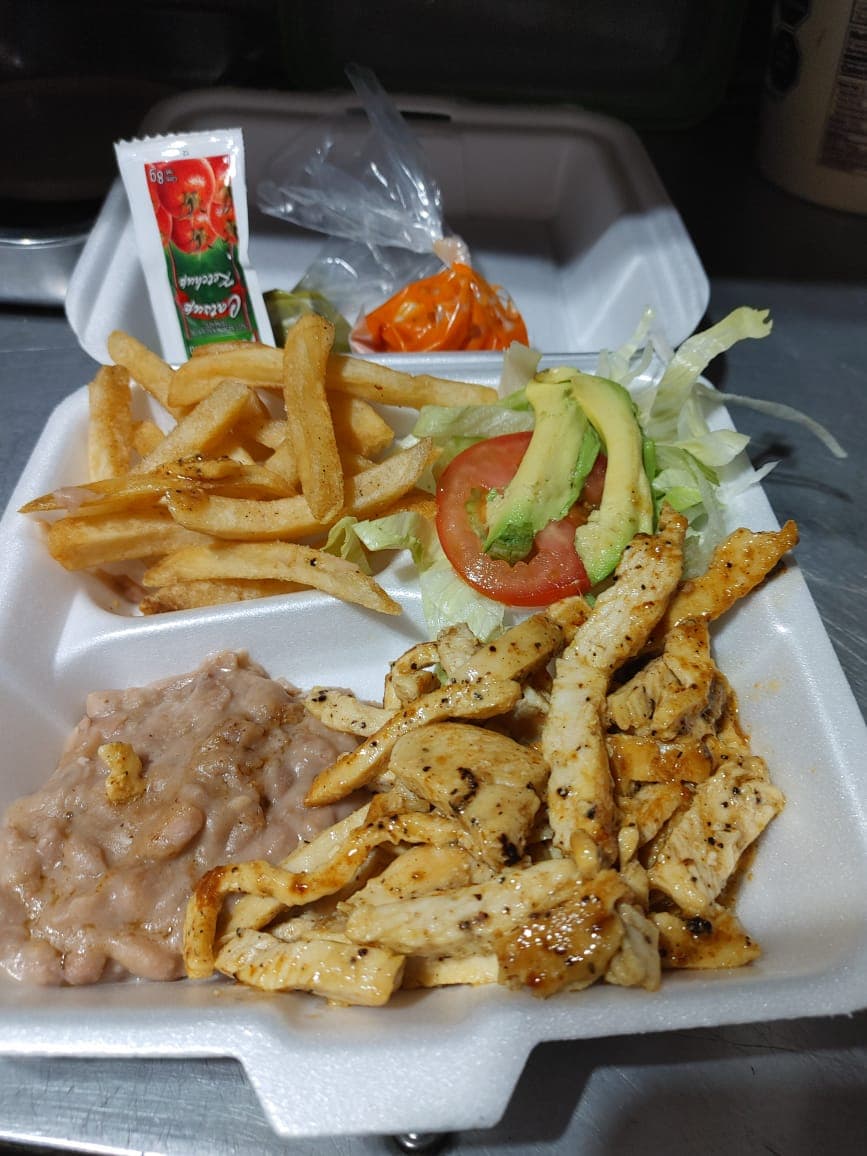 Platillo de Fajitas de Pollo
