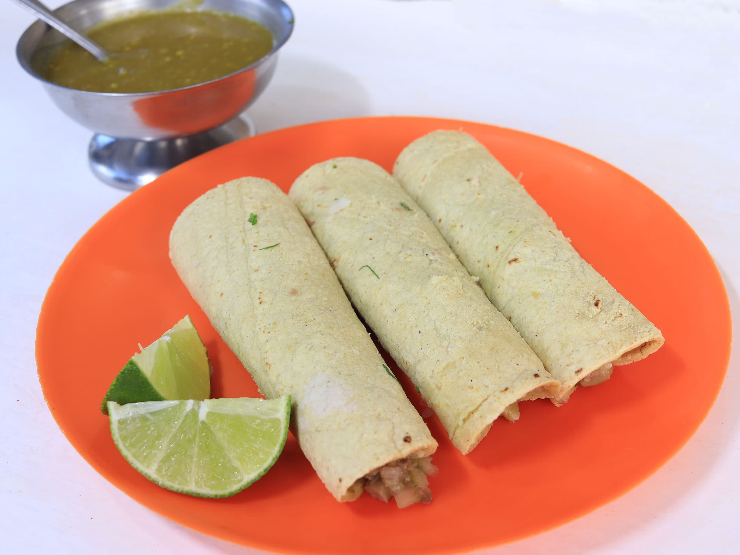 Combo de 5 tacos de carne de cerdo