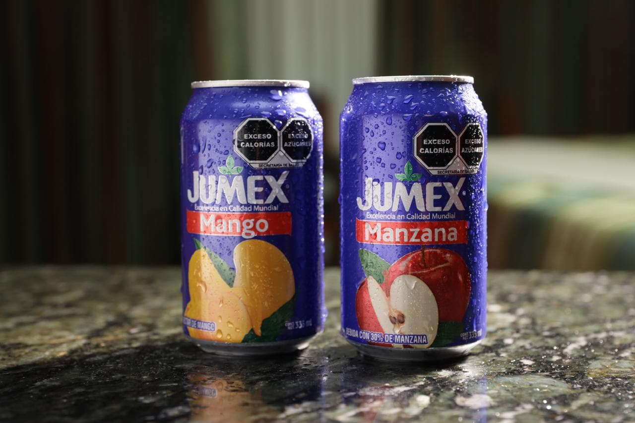 Jugos en lata