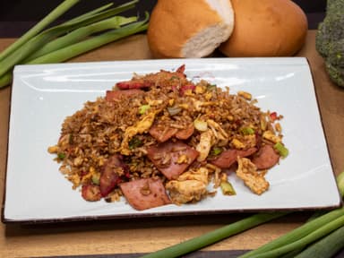 Arroz Cantones + Gaseosa 600 ml