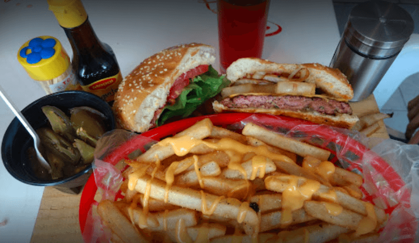Combo Hamburguesa + aros de cebolla Combo