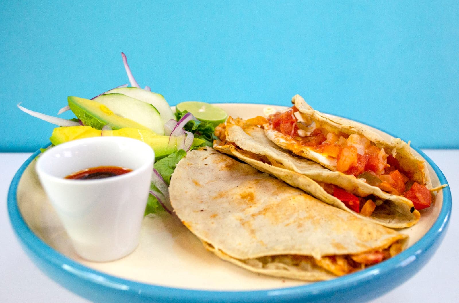 Taco de Machaca de Pulpo.