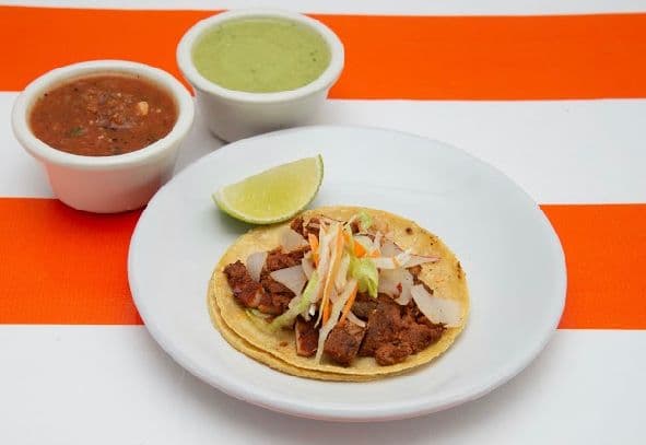 Taco de Longaniza de Valladolid Asada