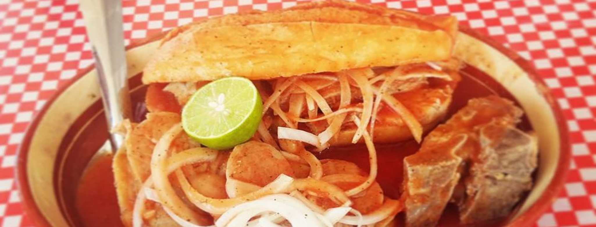 Torta De Carnitas.