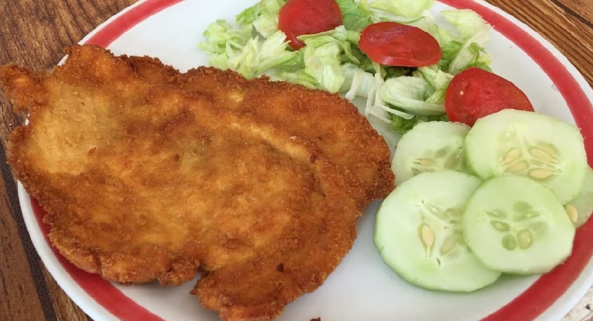 Media de Pechuga de Pollo Empanizada