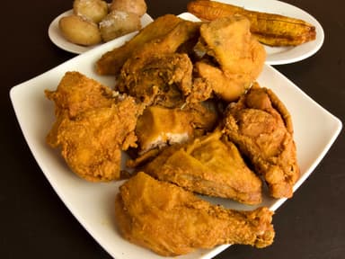 1/4 Pollo Apanado