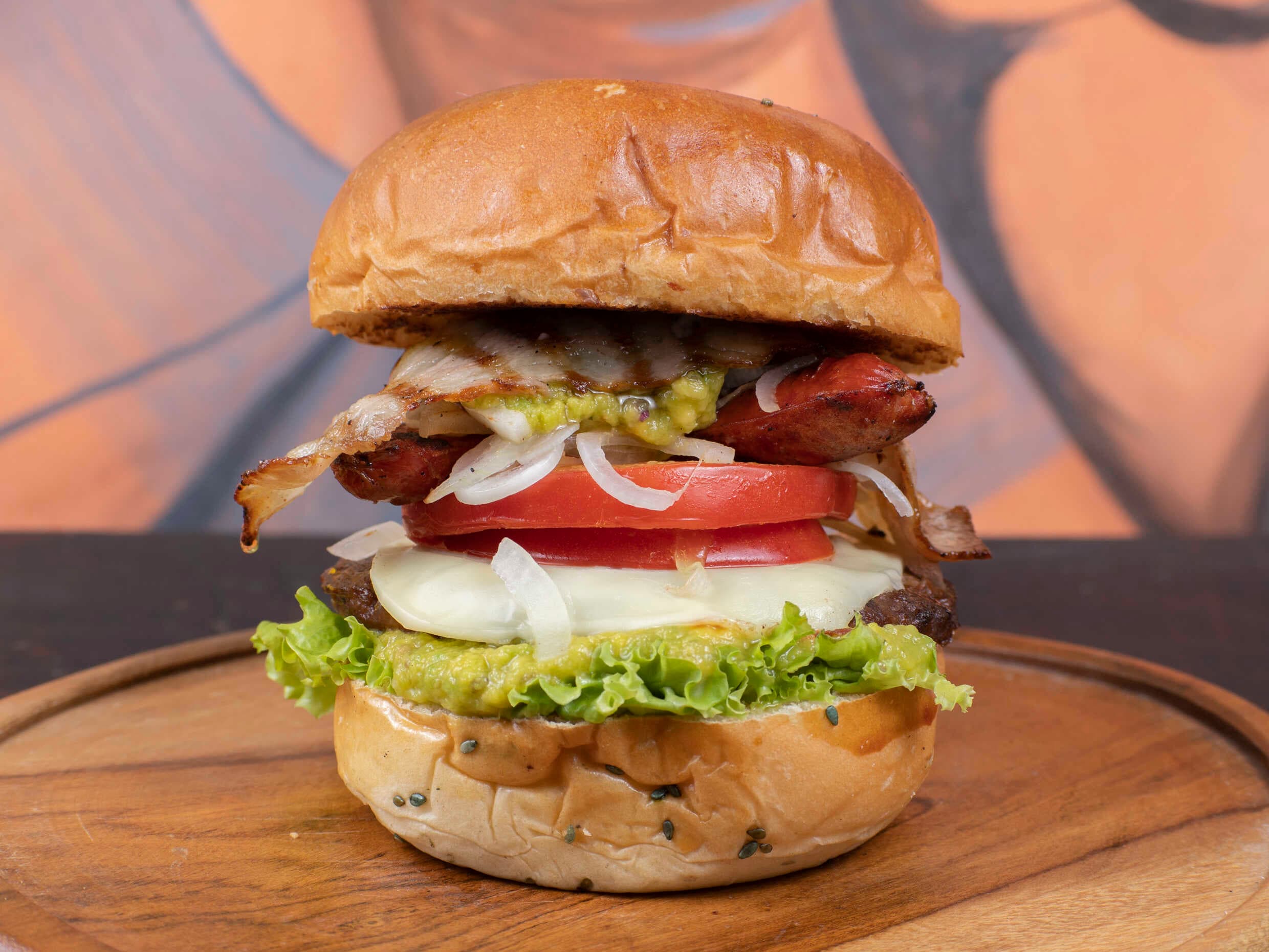 Hamburguesa Azteca