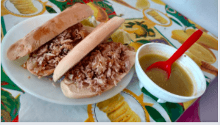 Torta de Carnitas Surtida
