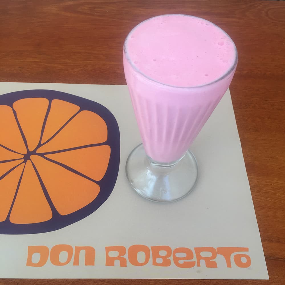 Milkshake de Fresa