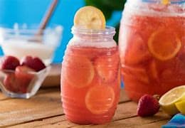 Agua de Fresa-Limón
