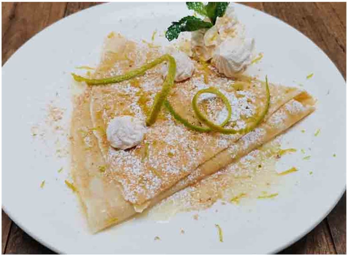 Crepa pie de limon