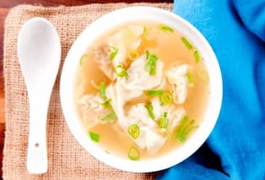 Sopa de Wantan de pollo (x8)
